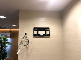 液晶テレビ壁掛け工事　東京都武蔵野市にて施工