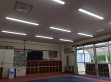幼稚園内　全館照明LED化工事｜茨城県・千葉県の施設照明LED化工事は福田電子で