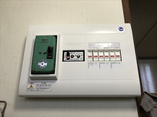 茨城県牛久市 分電盤交換＋専用コンセント設置工事2