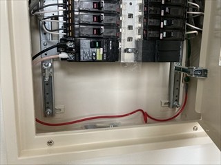 千葉県印西市 テスラWC（ウォールコネクター）設置工事6