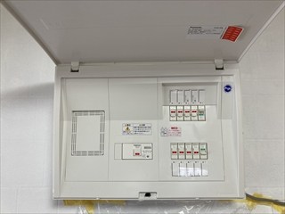 茨城県土浦市 アンテナ設置、単三切替、分電盤交換、専用回路増設工事10