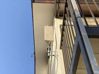 茨城県土浦市 アンテナ設置、単三切替、分電盤交換、専用回路増設工事1
