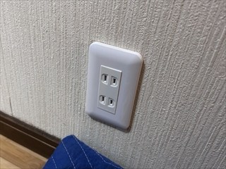 千葉県柏市 家庭用コンセント交換工事2