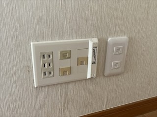 千葉県我孫子市 家庭用LANケーブル敷設工事1