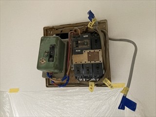 茨城県つくばみらい市 家庭用分電盤交換工事1