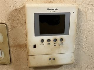 千葉県流山市 マンション用ドアホン交換工事3