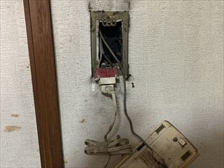 千葉県柏市 家庭用ドアホン交換工事1