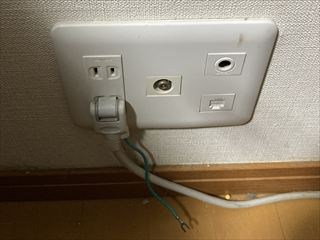 茨城県守谷市 家庭用EVコンセント（電気自動車充電コンセント）LAN設置工事1