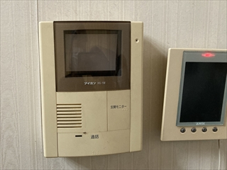 茨城県つくば市 ドアホン交換工事1