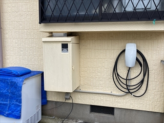茨城県水戸市 テスラウォールコネクター設置工事4