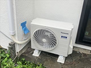 千葉県野田市 家庭用エアコン設置工事4