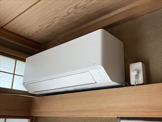 千葉県我孫子市 家庭用エアコン交換＋専用回路設置工事2