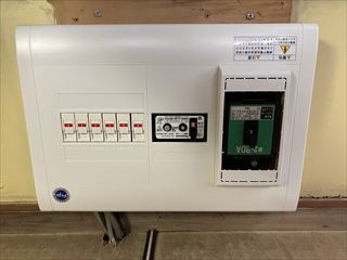 茨城県つくばみらい市 家庭用分電盤交換工事2