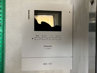茨城県つくばみらい市　家庭用ドアホン＋電源敷設工事1