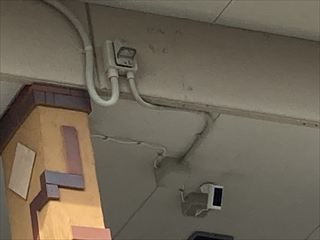 茨城県つくば市　防犯カメラ設置・電源敷設＋ボックス交換工事1