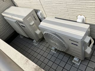 茨城県取手市　家庭用エアコン交換工事8