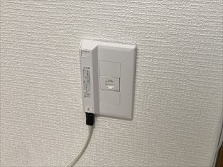 千葉県我孫子市　家庭用LAN敷設工事1