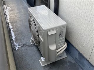 茨城県守谷市　家庭用エアコン交換工事2