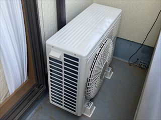 茨城県守谷市　家庭用エアコン交換工事4