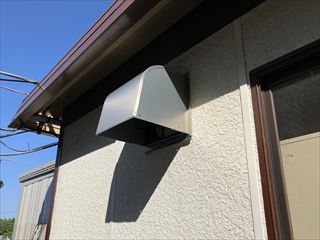 茨城県牛久市　換気扇設置、LED化工事4