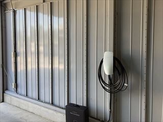茨城県常総市　家庭用テスラウォールコネクター設置工事2