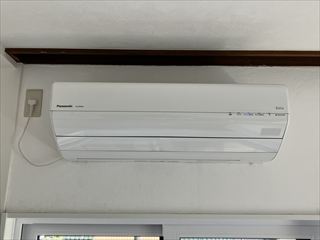 千葉県野田市　家庭用エアコン、換気扇設置工事1