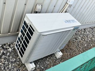 茨城県取手市　オフィス用エアコン設置工事