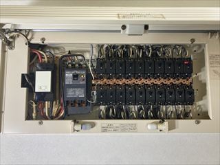 茨城県牛久市　家庭用アンペアアップ工事