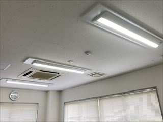茨城県稲敷郡　オフィス用LED化工事