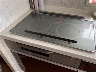 茨城県常総市　つくば市　IH交換工事