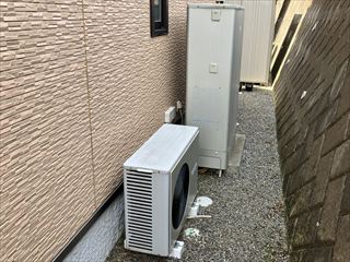 茨城県守谷市　家庭用エコキュート交換工事