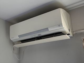 千葉県流山市　家庭用エアコン交換工事