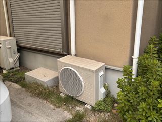 千葉県流山市　家庭用エアコン交換工事