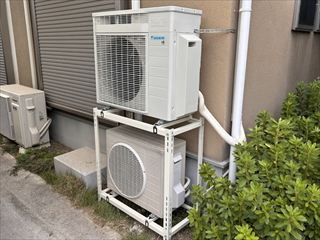 千葉県流山市　家庭用エアコン交換工事