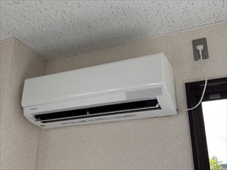 茨城県笠間市　オフィス用エアコン交換工事