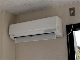 茨城県笠間市　オフィス用エアコン交換工事