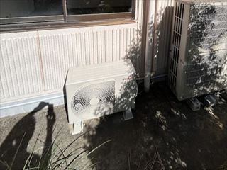 茨城県笠間市　オフィス用エアコン交換工事