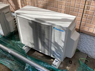 茨城県守谷市 エアコン交換工事