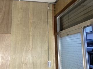 千葉県我孫子市 家庭用スイッチ+コンセント増設工事