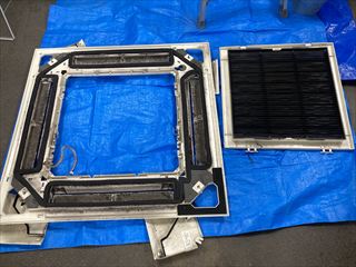 茨城県常総市　オフィス用空調洗浄