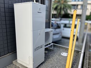 茨城県常総市　家庭用エコキュート交換工事