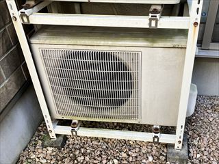 茨城県守谷市　家庭用天カセエアコン（天井カセット型エアコン）交換工事