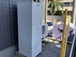 茨城県常総市　家庭用エコキュート交換工事