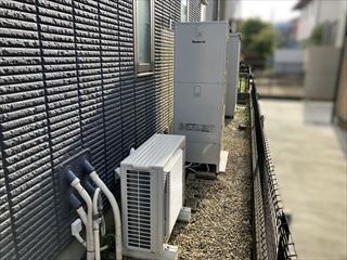 茨城県守谷市　家庭用エコキュート交換工事