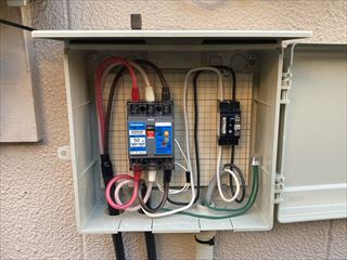 茨城県つくば市　家庭用EVコンセント（電気自動車充電コンセント）設置工事