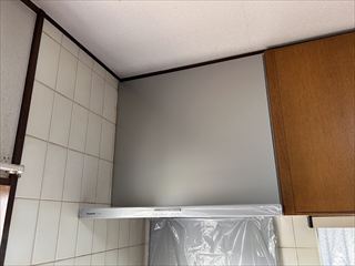 茨城県守谷市　家庭用レンジフード交換工事