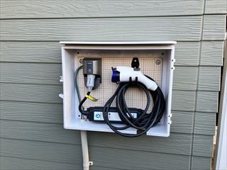 茨城県取手市 家庭用EVコンセント(電気自動車充電コンセント)交換工事