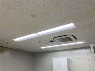 茨城県土浦市　オフィス用照明LED化工事