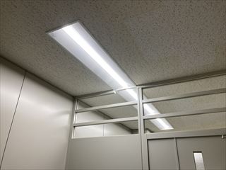 茨城県土浦市　オフィス用照明LED化工事