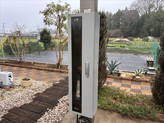 茨城県常総市 家庭用自動車充電器用タイマー交換工事